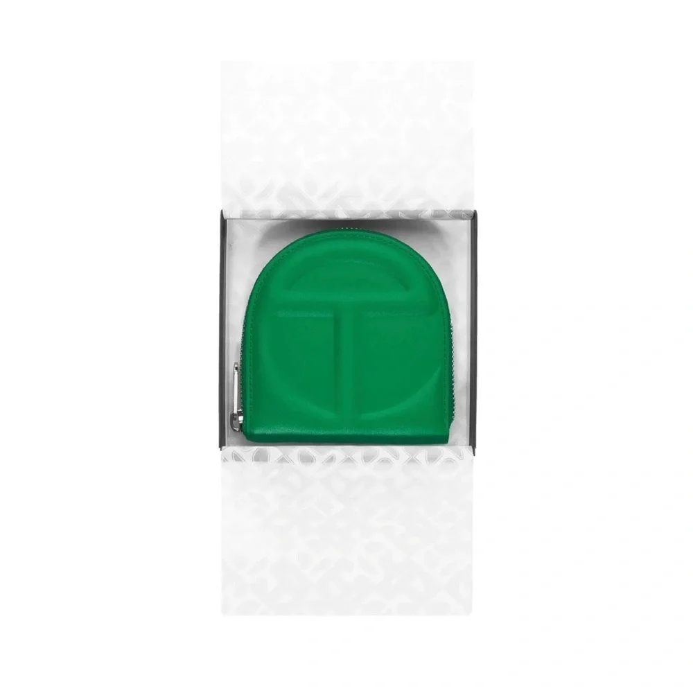 Telfar greenscreen wallet